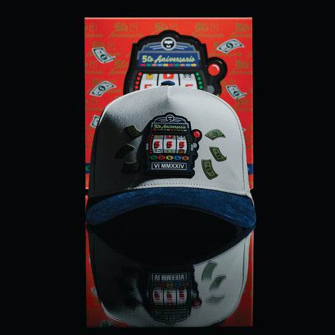 5to Aniversario Beige / Navy Blue Edition