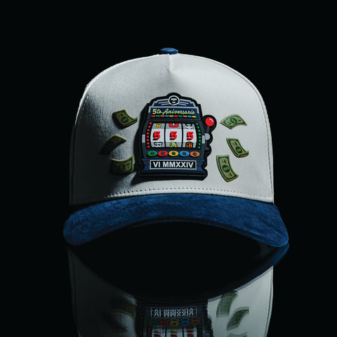 5to Aniversario Beige / Navy Blue Edition